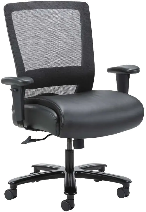 Boss Linear Mesh 4-Legged Guest Chair w/ Casters – BossChair