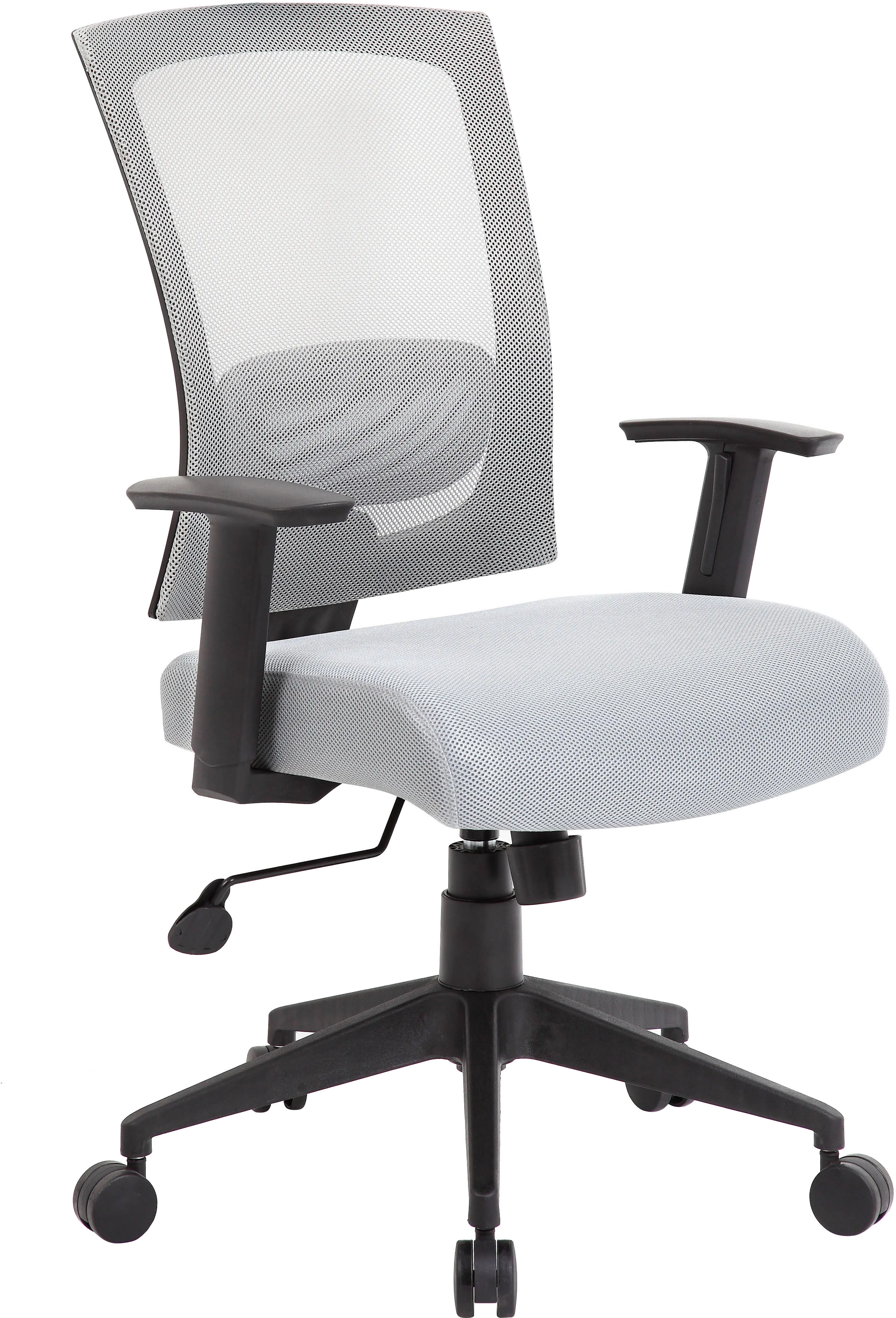 B6706-GY Boss Gray Mesh Back Task Office Chair sku B6706-GY