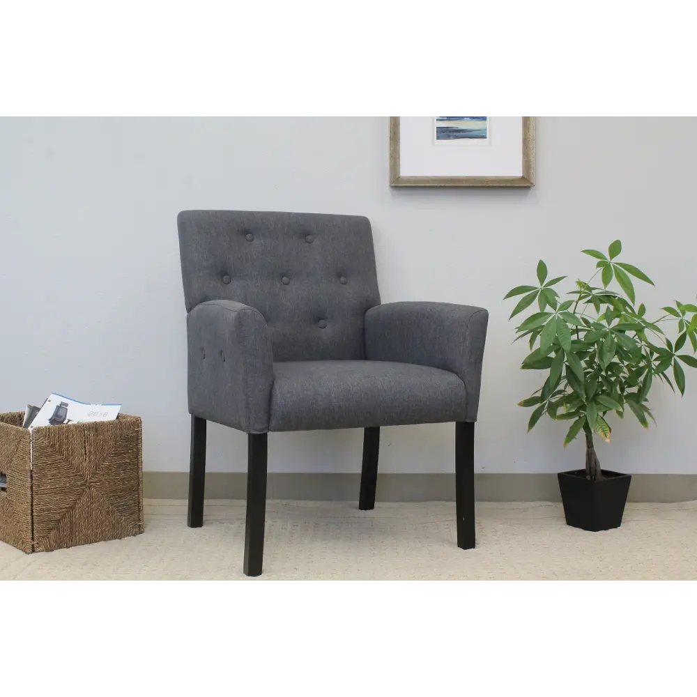 Boss Slate Grey Guest Chair-1