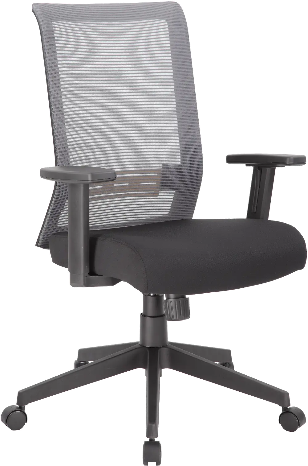 Boss Gray And Black Task Office Chair-1