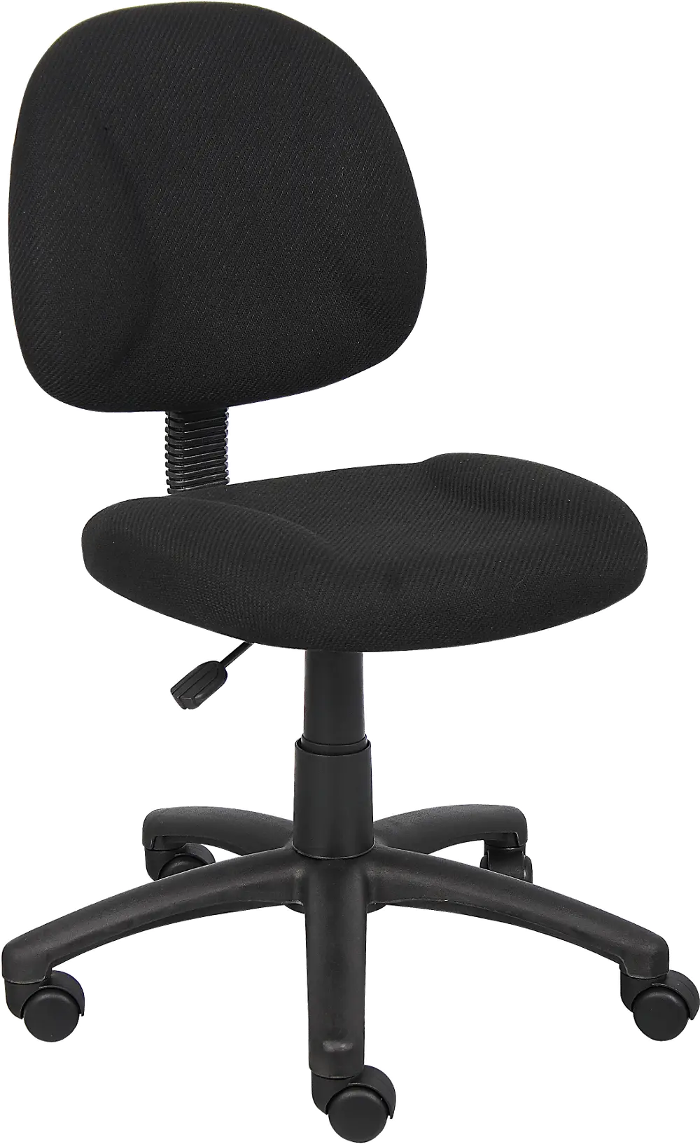 Black Perfect Posture Deluxe Office Task Chair-1