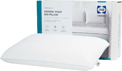 Sealy Conform Medium Memory Foam Standard Bed Pillow & Reviews