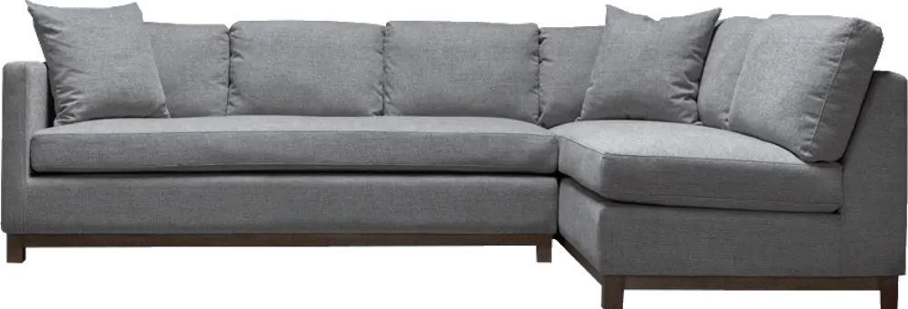 Clayton Gray 2-Piece Sectional with RAF Chaise-1