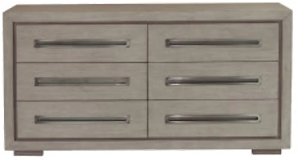 Modern Gray Dresser - Modern Eclectic-1