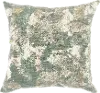 Square Thyme Green Luciana Throw Pillow