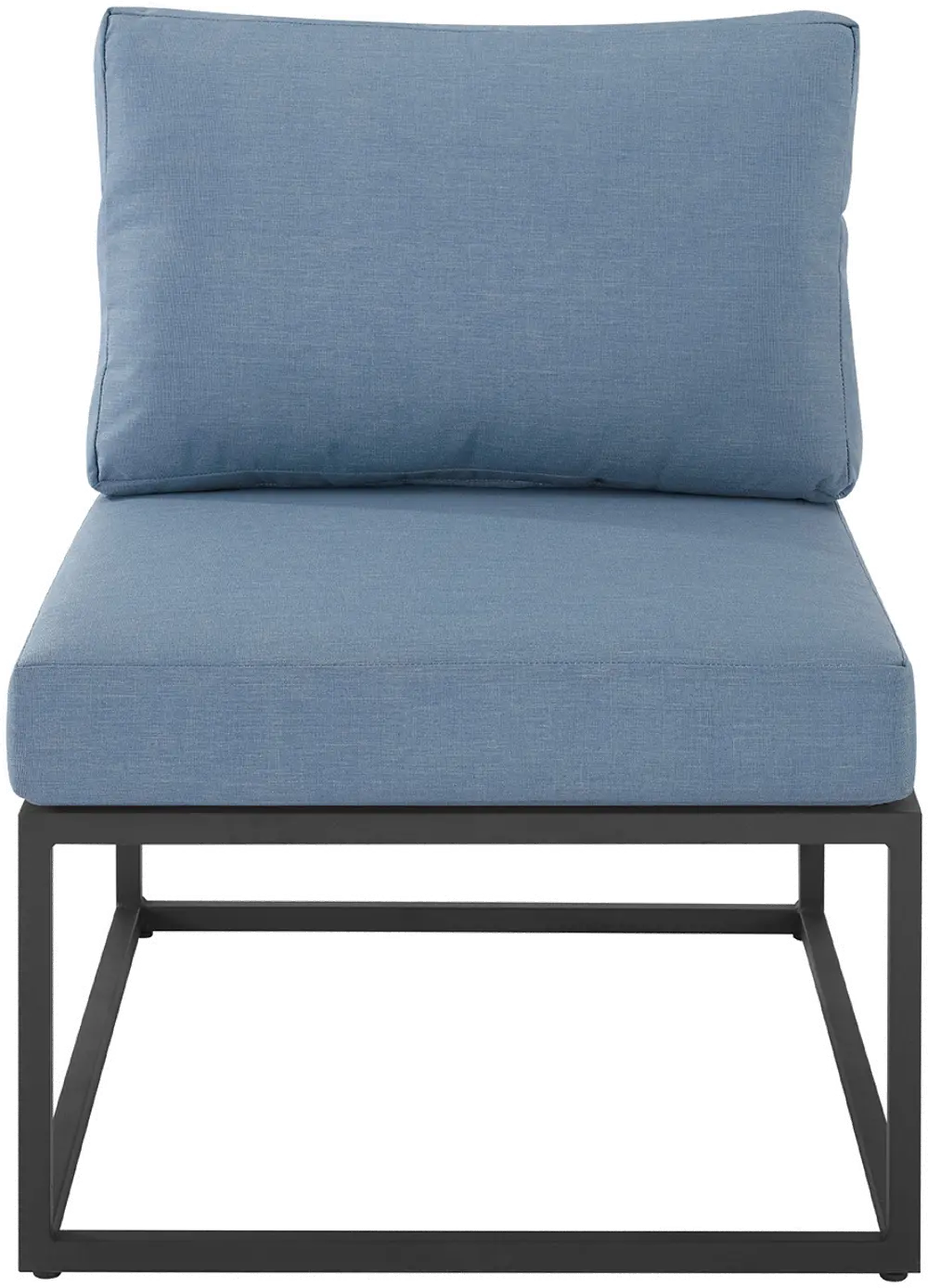ORTRINCHBU Trinidad Blue Patio Side Chair-1