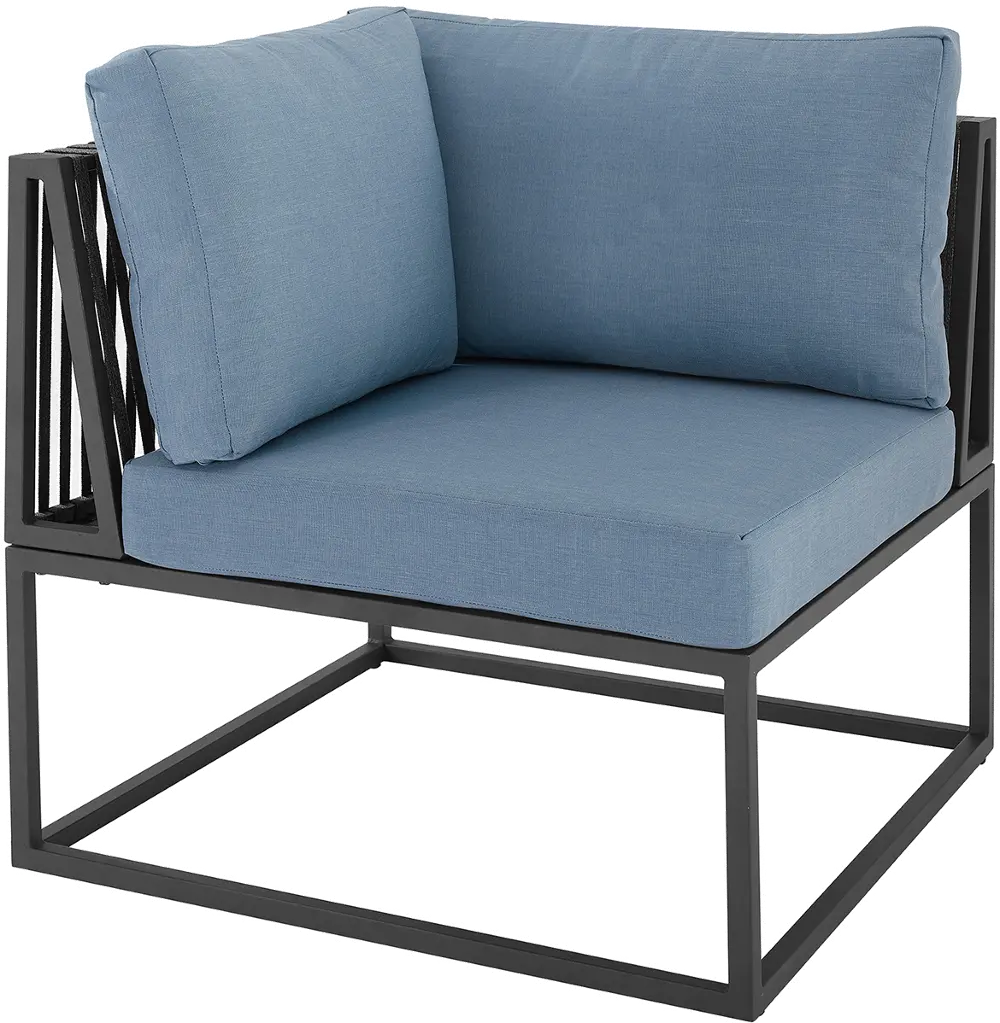 ORTRINCRBU Trinidad Blue Patio Corner Chair-1