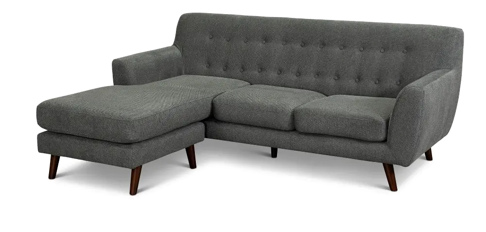 Liverpool Gray Sofa with Reversible Chaise-1