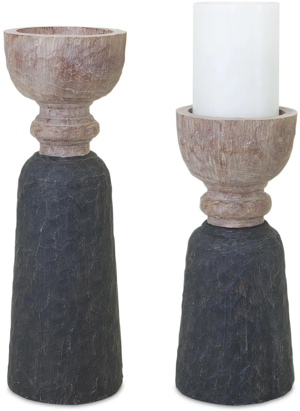 Resin 12 Inch Candle Holder - Sparrow-1