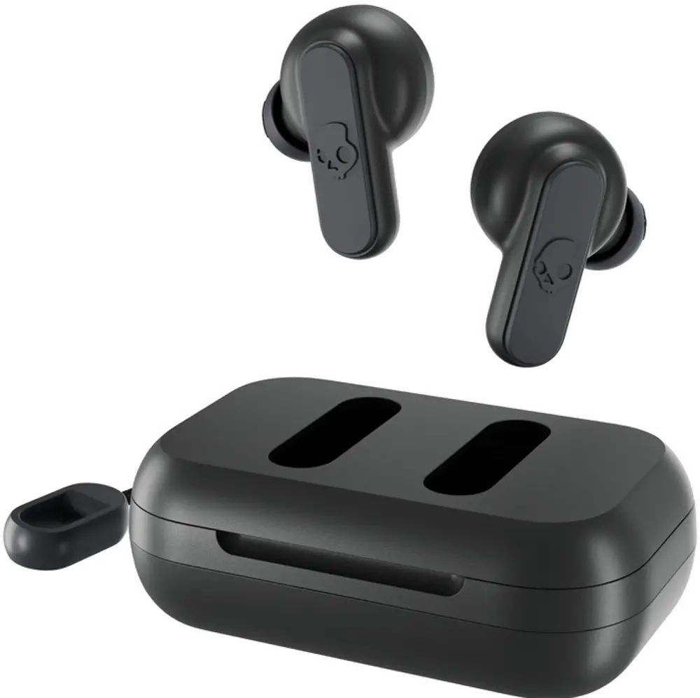 S2DMW-P744,GRY,DIME Skullcandy Dime True Wireless Earbuds - Chill Gray-1