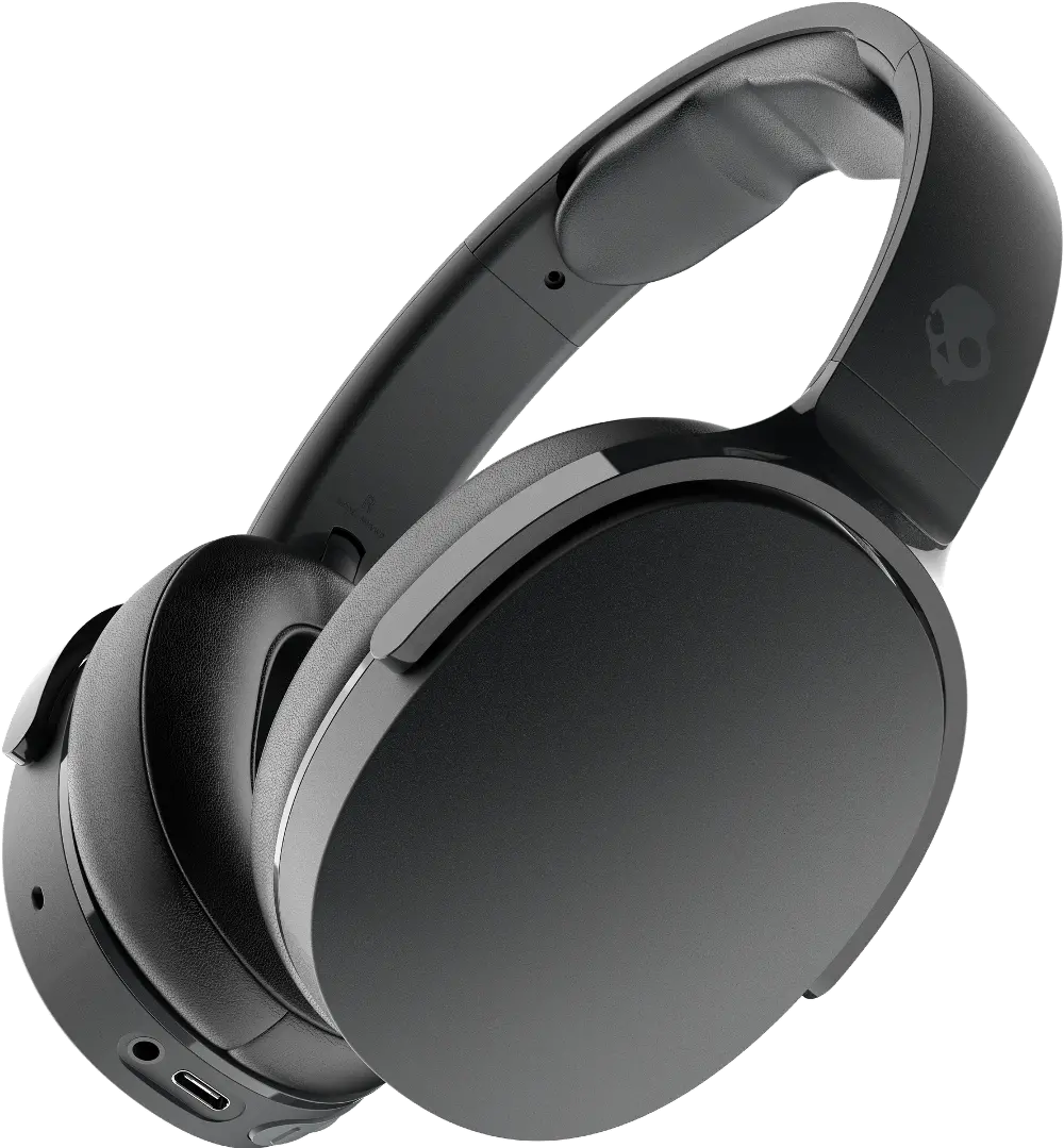 S6HVW-N740,BLK,HSEVO Skullcandy Hesh Evo Wireless Over-the-Ear Headphones - True Black-1