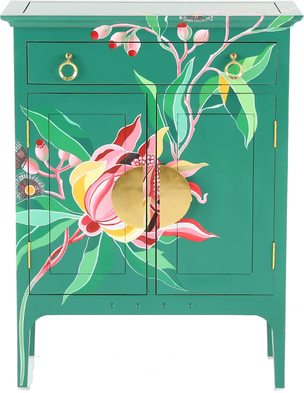 Aries Floral Petite Cabinet-1
