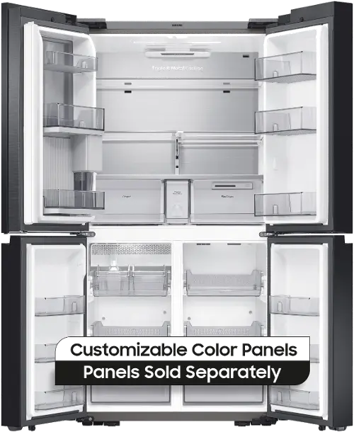 https://static.rcwilley.com/products/112348165/Samsung-Bespoke-22.8-cu-ft-Smart-4-Door-Flex-Refrigerator---Counter-Depth-Panel-Ready-rcwilley-image2~500.webp?r=25