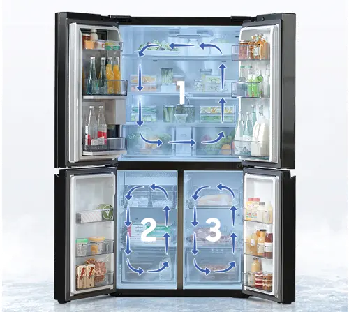 Shop Samsung Bespoke 4-Door French Door Counter-Depth Refrigerator