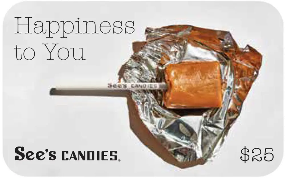 See's Candies $25 Gift Card-1