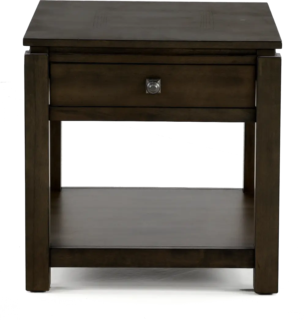 Hartford Gray End Table-1