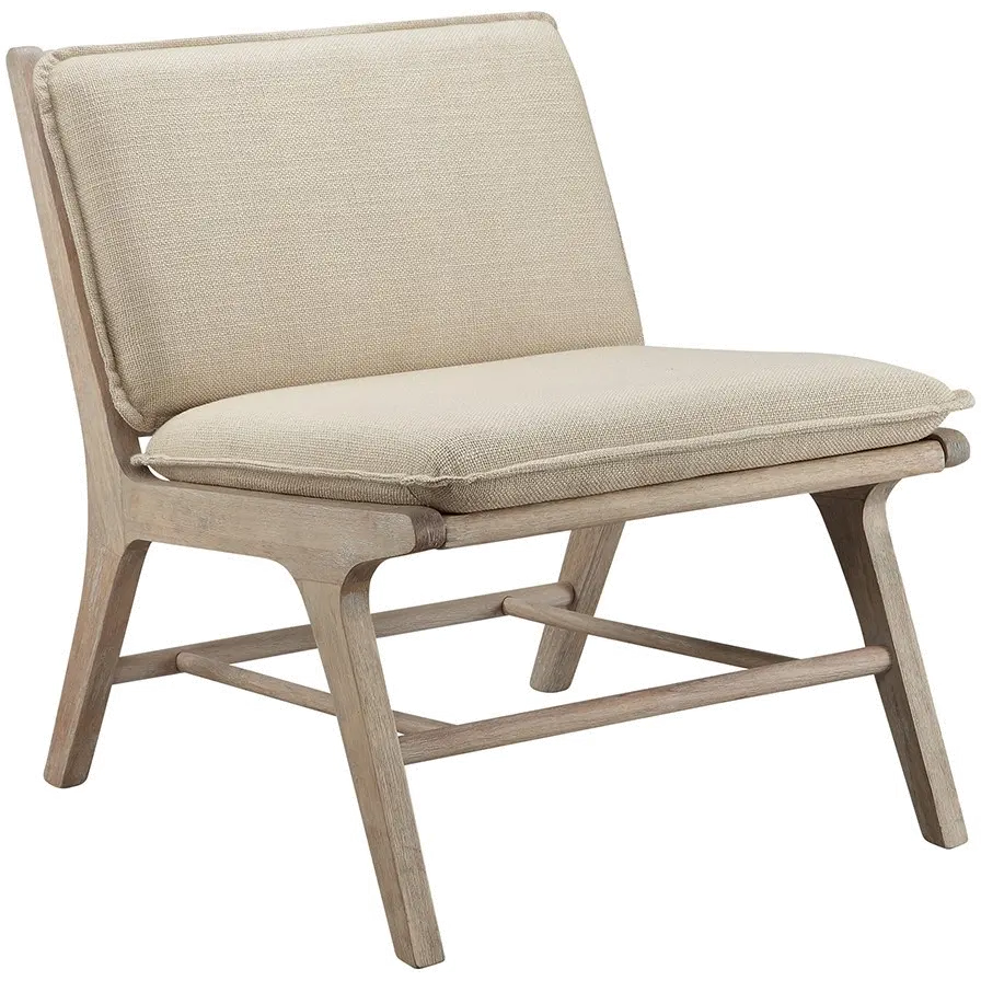 Ink+Ivy Mid Century Modern Natural Tan Accent Chair-1