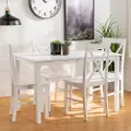 TW485PCXBWH McHale White 5 Piece Dining Room Set - Walker Edison