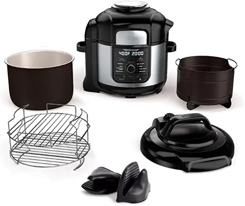 Ninja Foodi Air Fryer Two Basket 6-in-1 8-Qt Black New Open Box