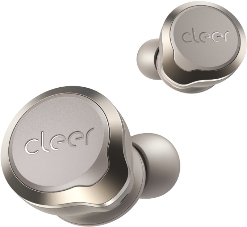 Cleer Ally Plus II Noise Canceling Wireless Earbuds - Light Gray