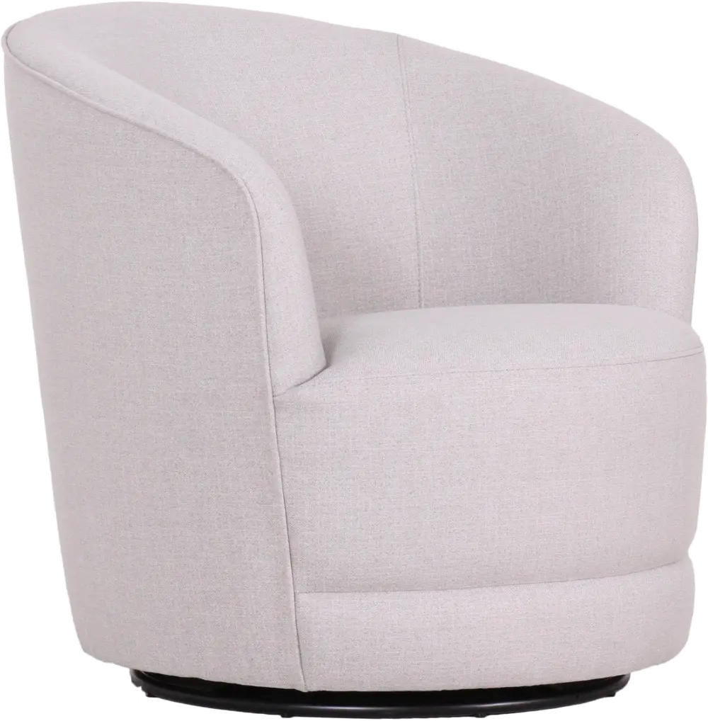 Broderick Hemp Swivel Chair with LiveSmart Fabric-1