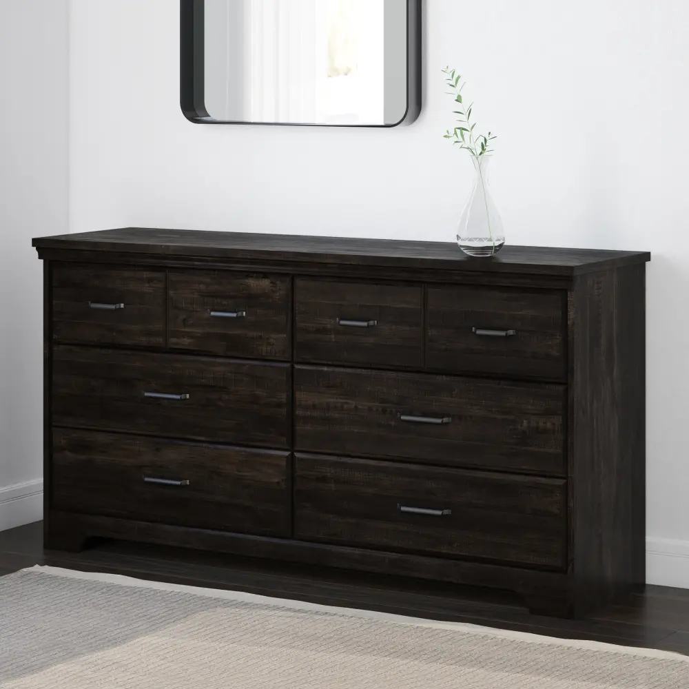 13112 Versa Classic Rubbed Black Dresser - South Shore-2