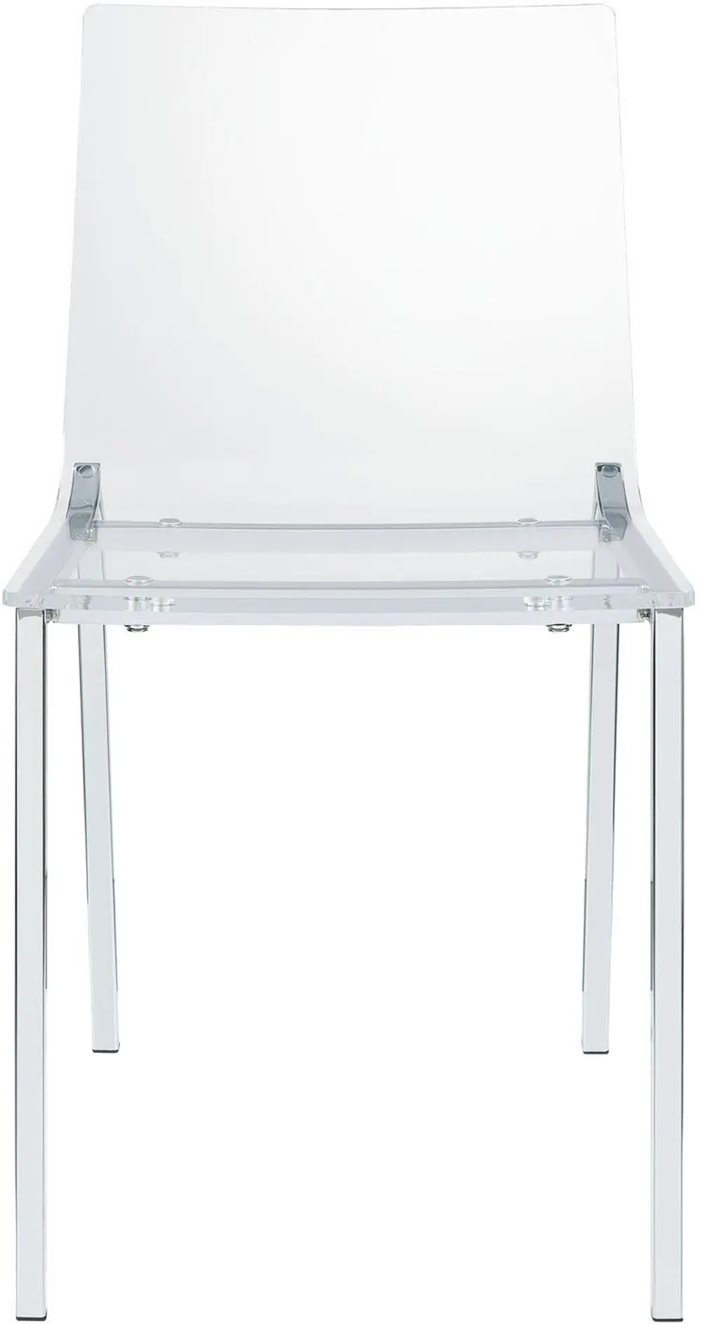 Posh Clear Accent Chair-1