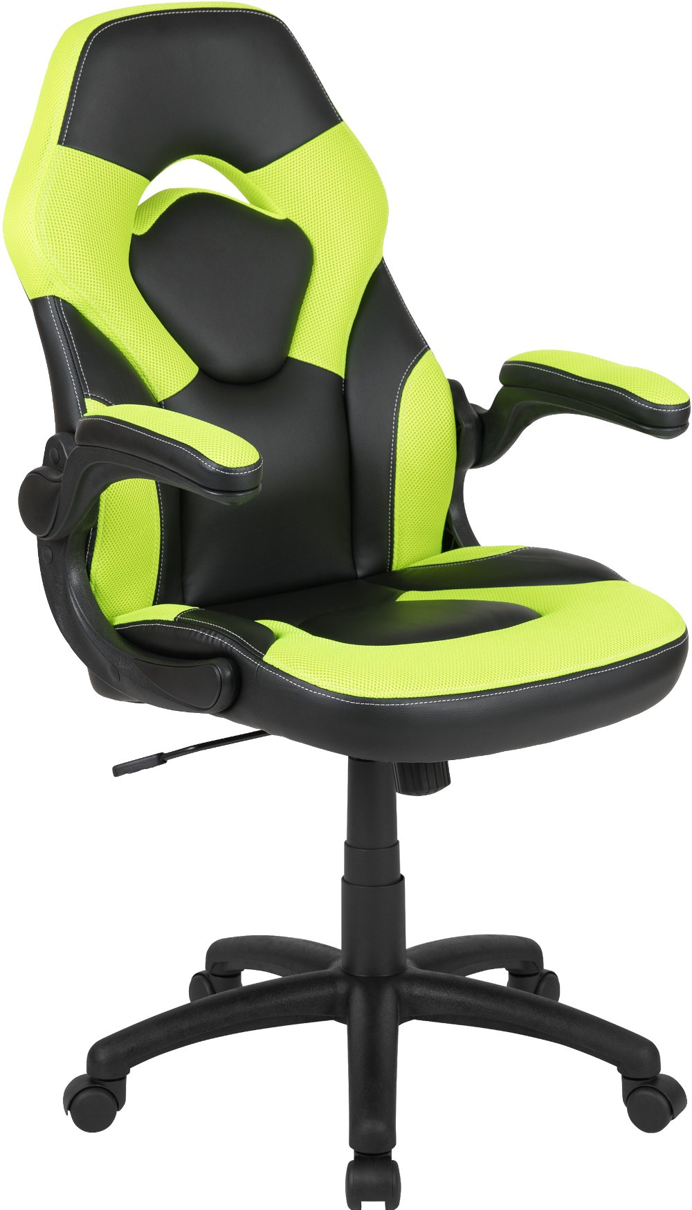 X10 Green and Black Gaming Swivel Chair