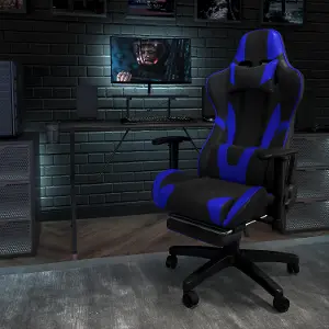 X20 Blue and Black Gaming Swivel Chair