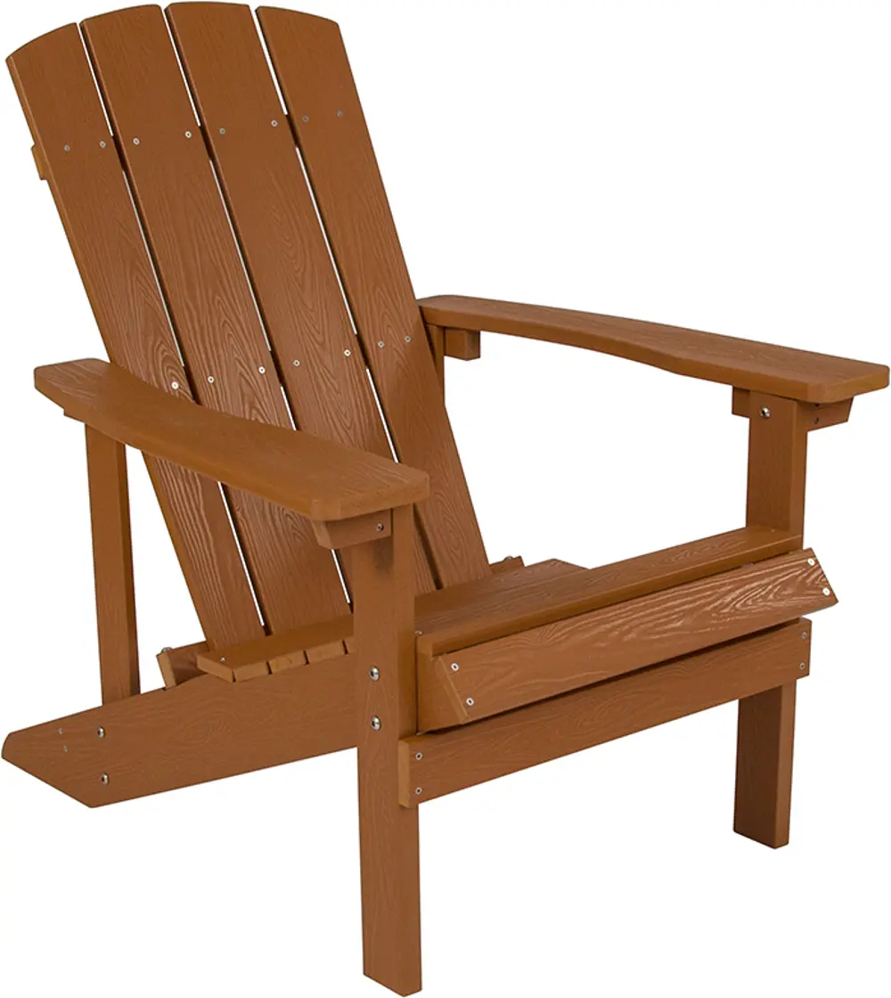 Brown Adirondack Chair-1