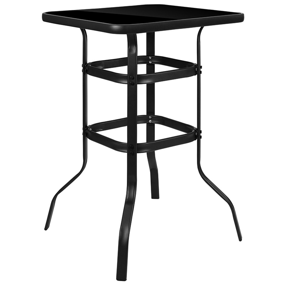 Wren Black Bar Height Patio Table