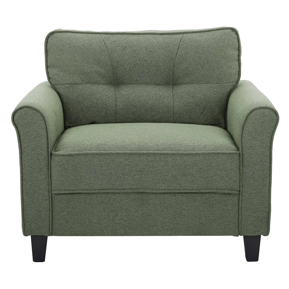 HMTKLS1GU3063 Casual Classic Sage Green Chair - Hanson-1