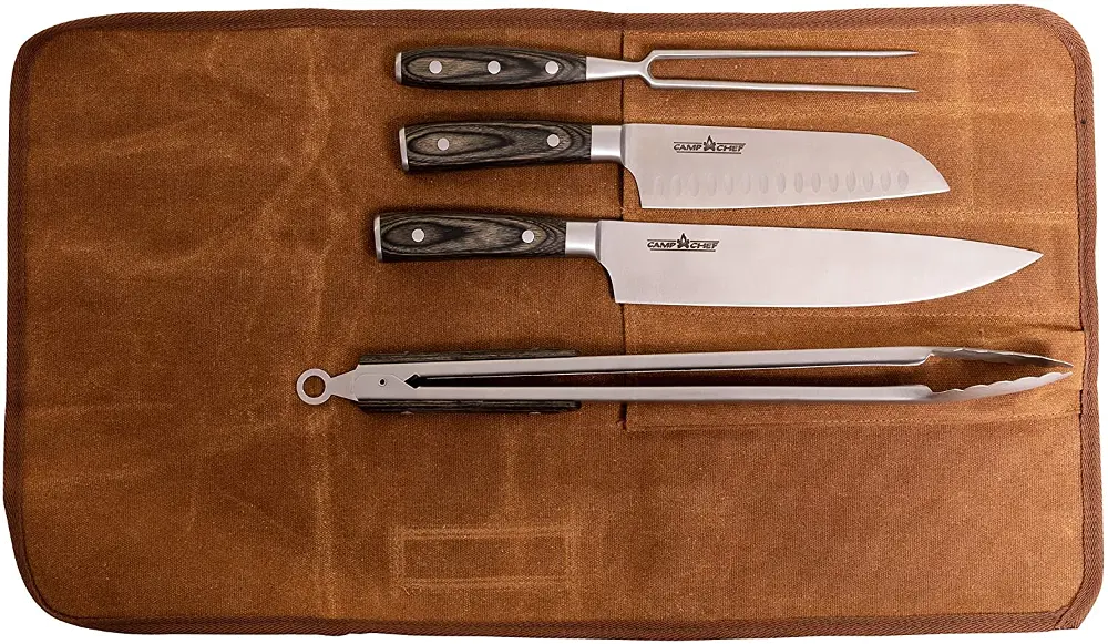 KSET4 Camp Chef Deluxe Carving 4 Piece Knife Set-1