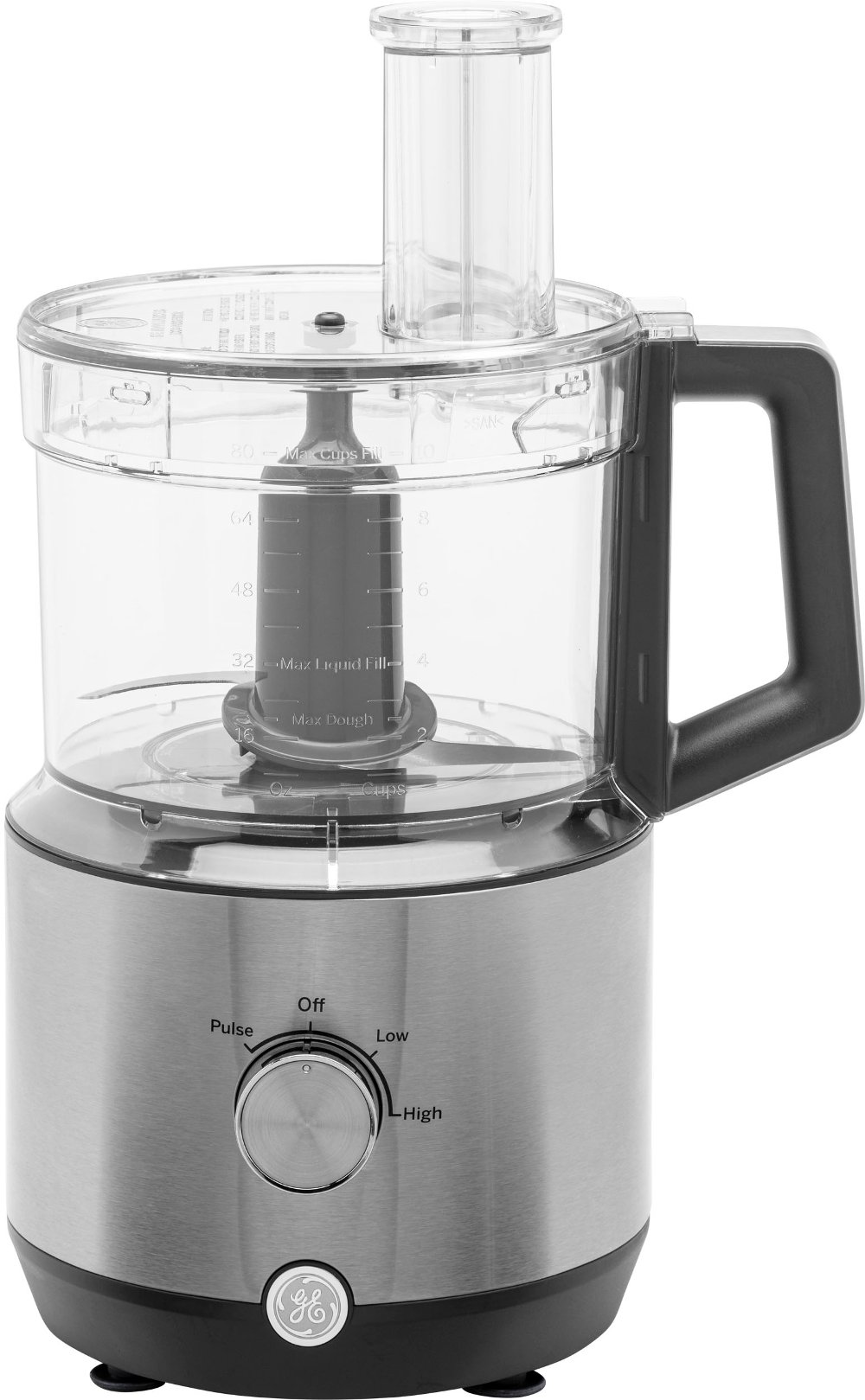 GE 12 Cup Food Processor System - Stainless Steel