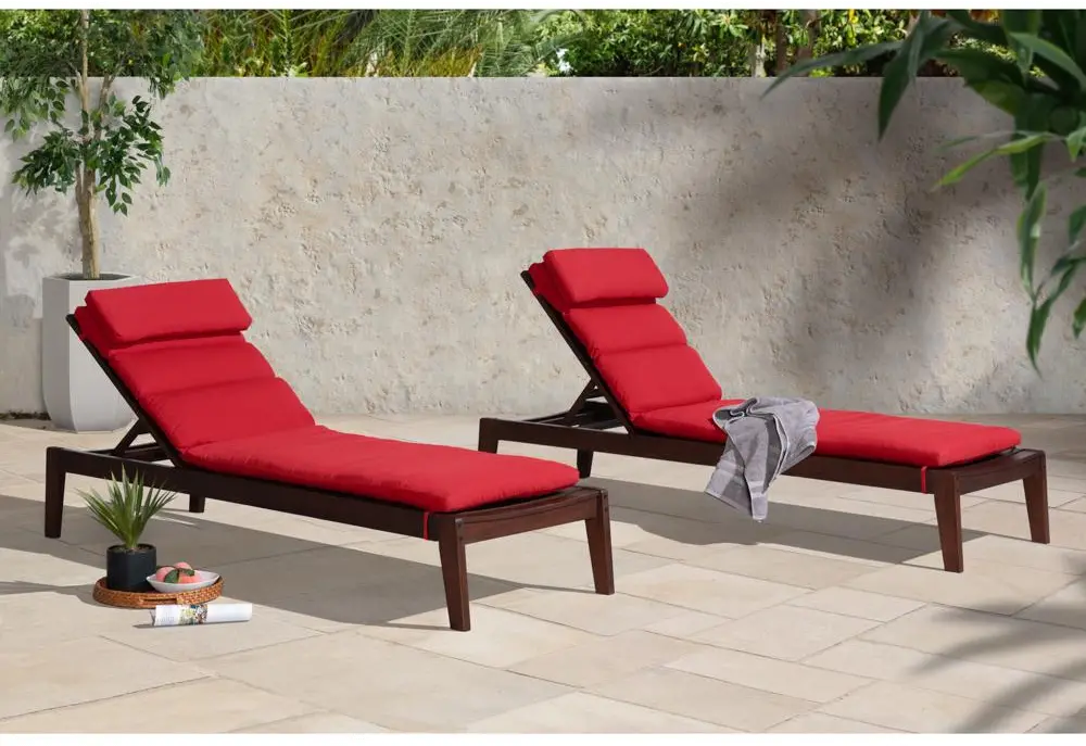 Sunset Red Chaise Lounges - Vaughn-1