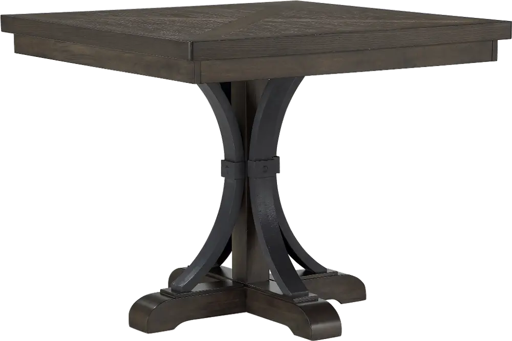 Revolution Gray Brown Counter Height Dining Room Table-1