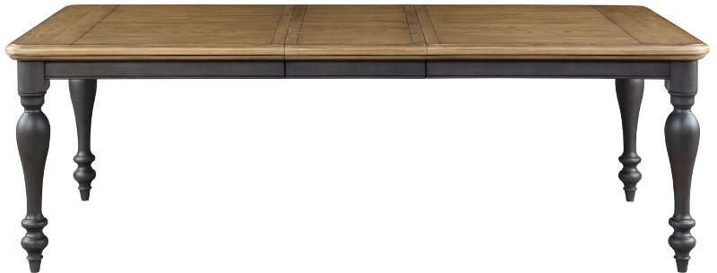 Waters Edge Dark Gray Dining Room Table