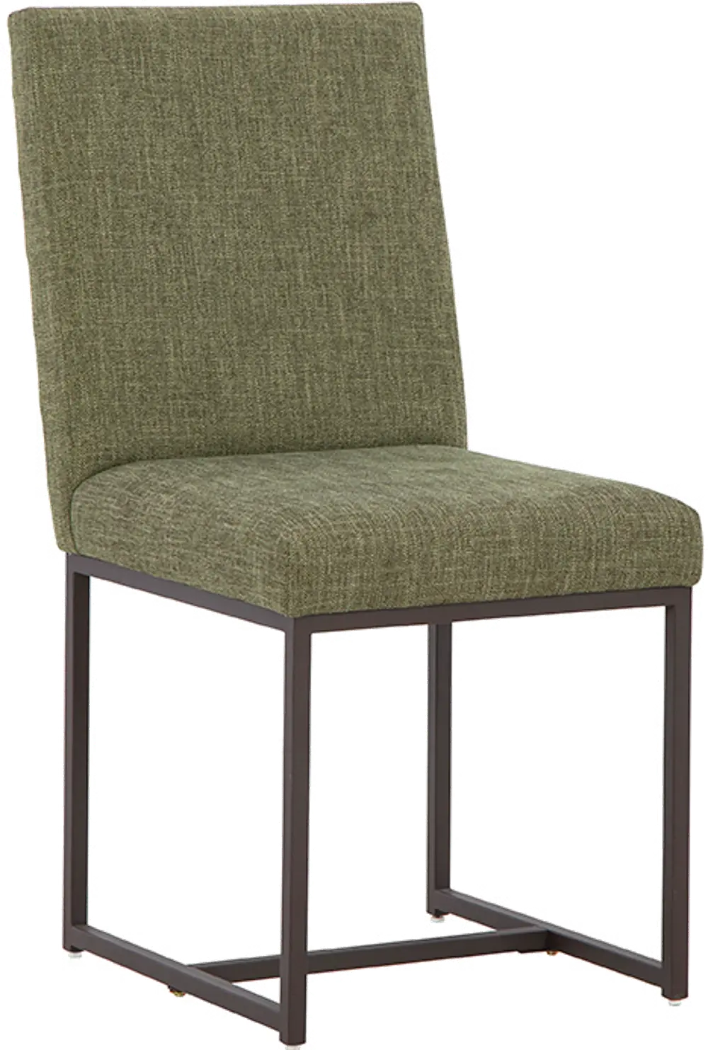 Carson Green Upholstered Dining Chair-1