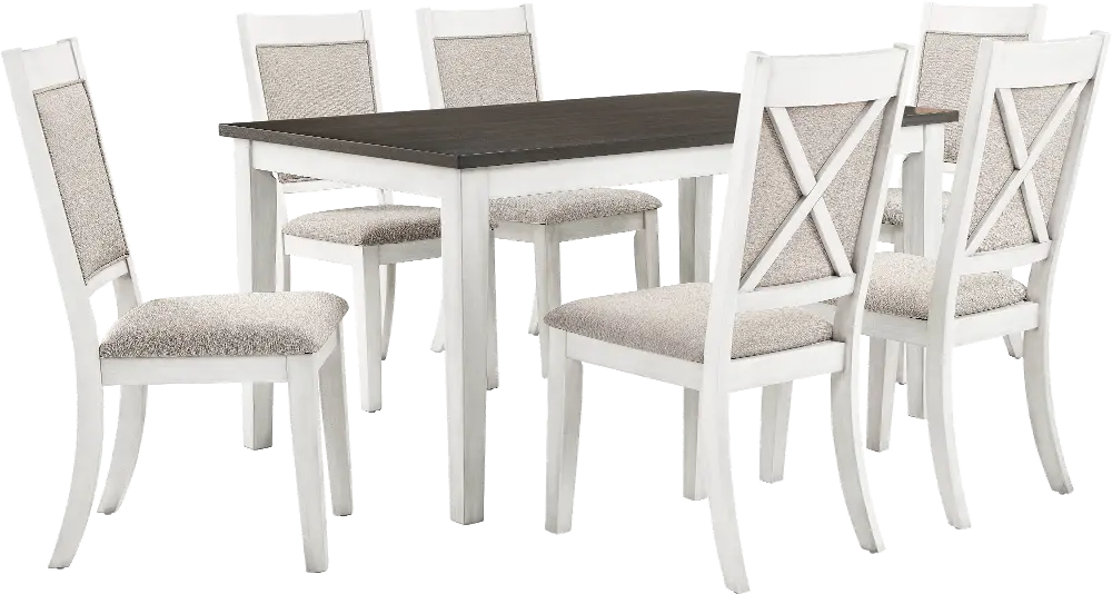 Idlewild Two Tone 7 Piece Dining Room Set-1