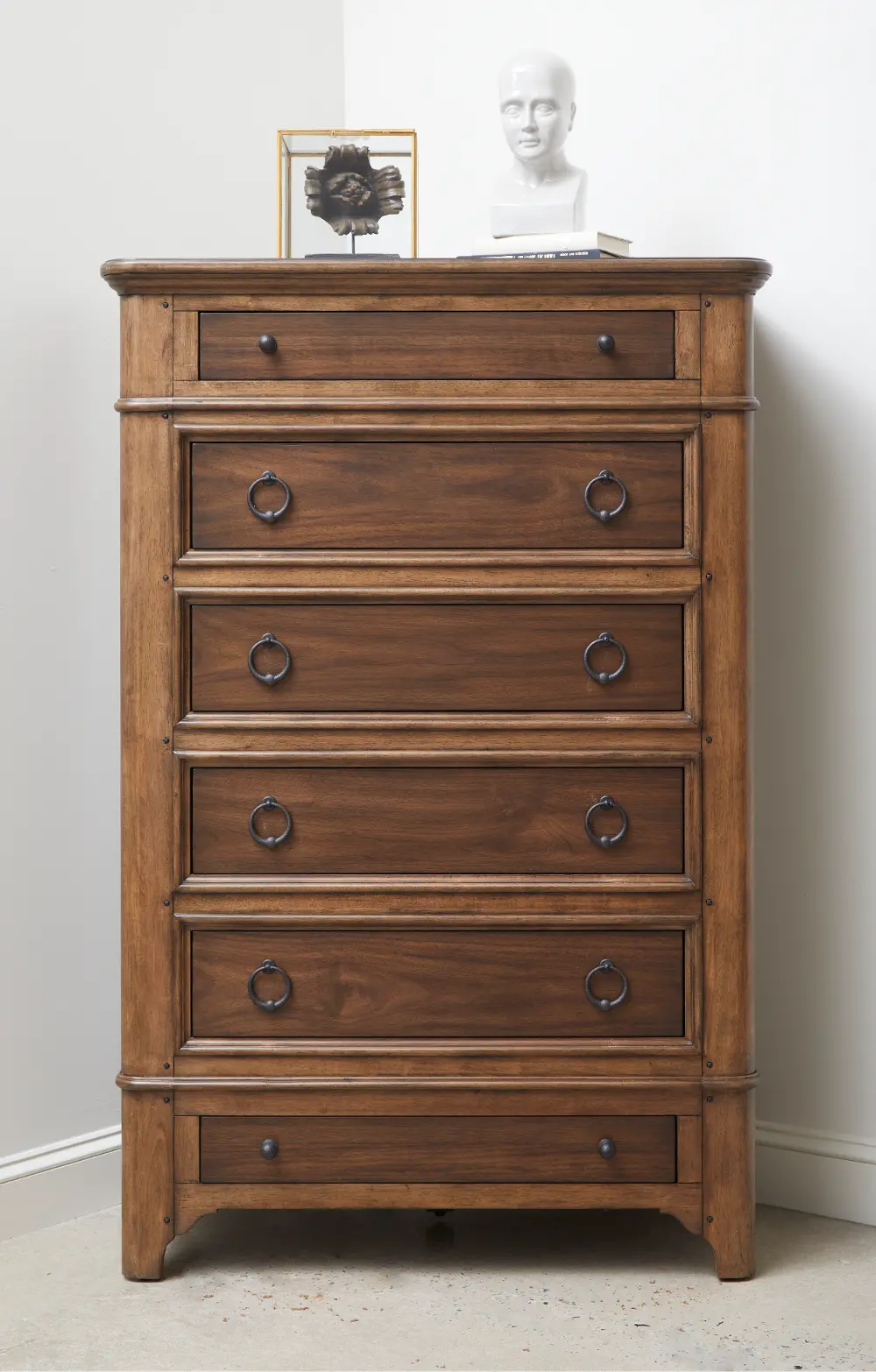 Hearthstone Walnut Brown Chest of Drawers-1