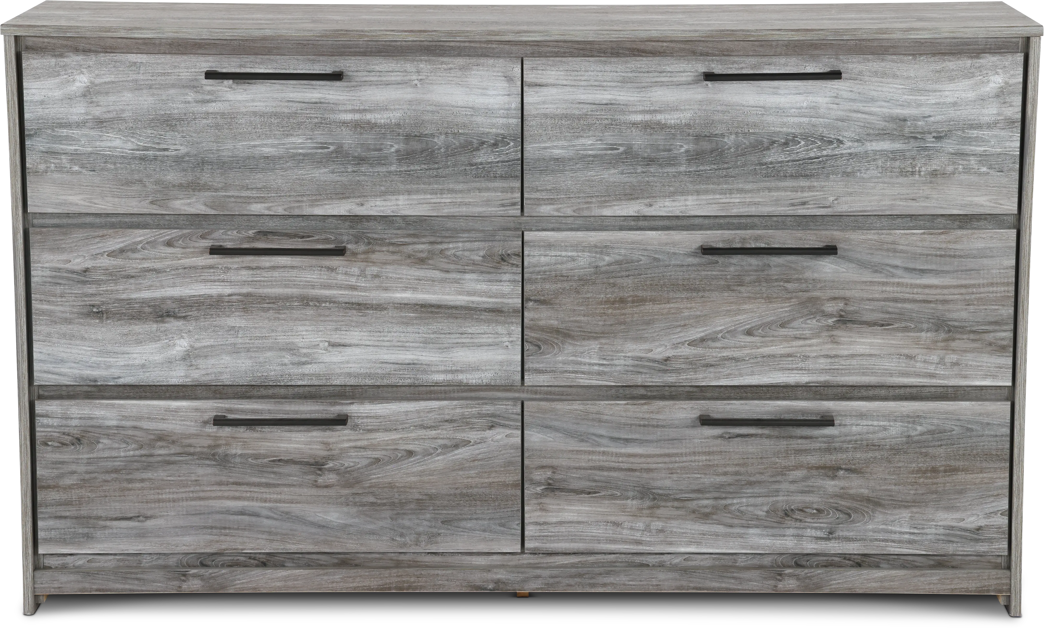Twila Rustic Smoke Gray Dresser