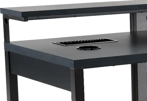 OSP Home 63 Adaptor Gaming Desk in Black