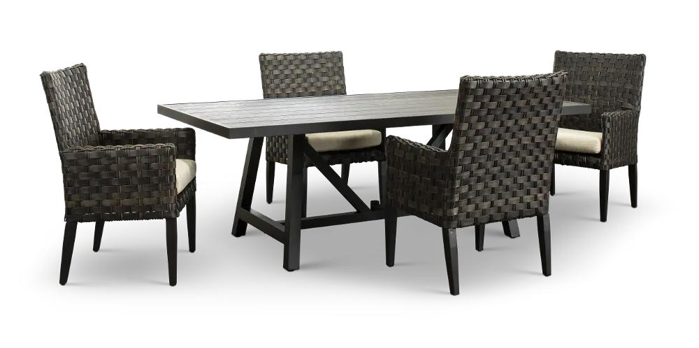 Sunset 5 Piece Patio Dining Set-1