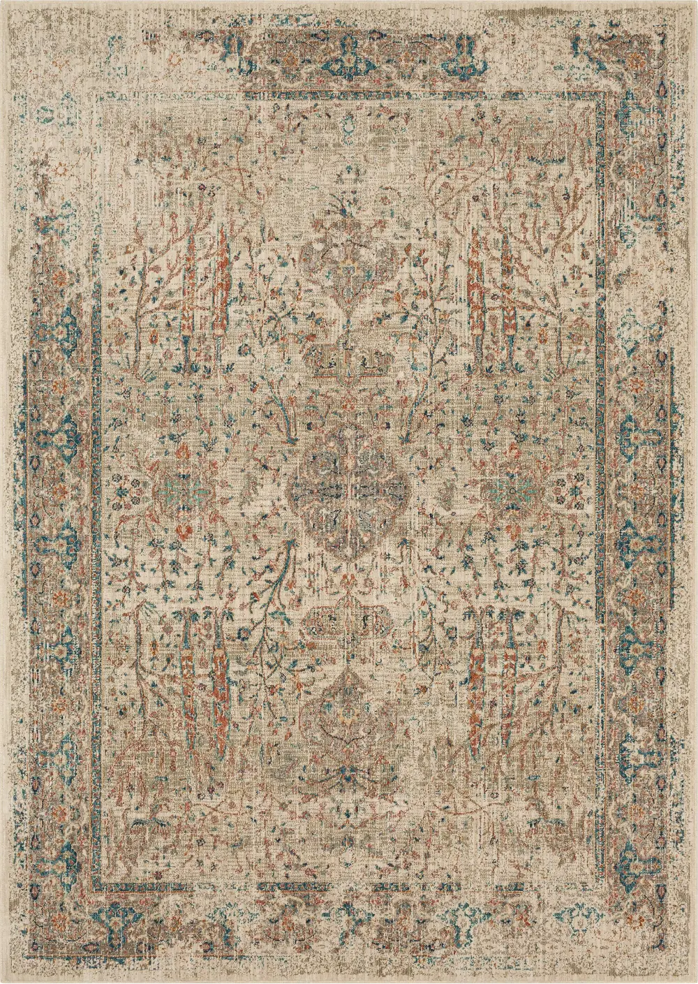 92295-70033 Estate 5 x 8 Chalfont Beige Area Rug-1