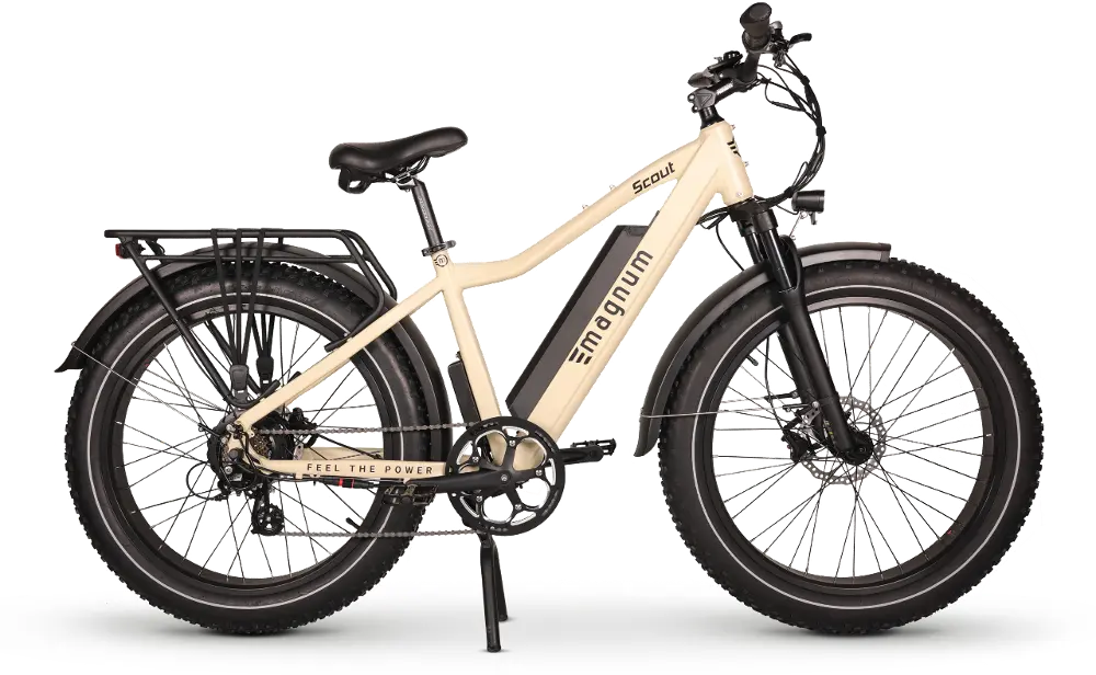 FAT_TIRE/SCOUT_SAND Magnum Scout Electric Bike - Sand-1