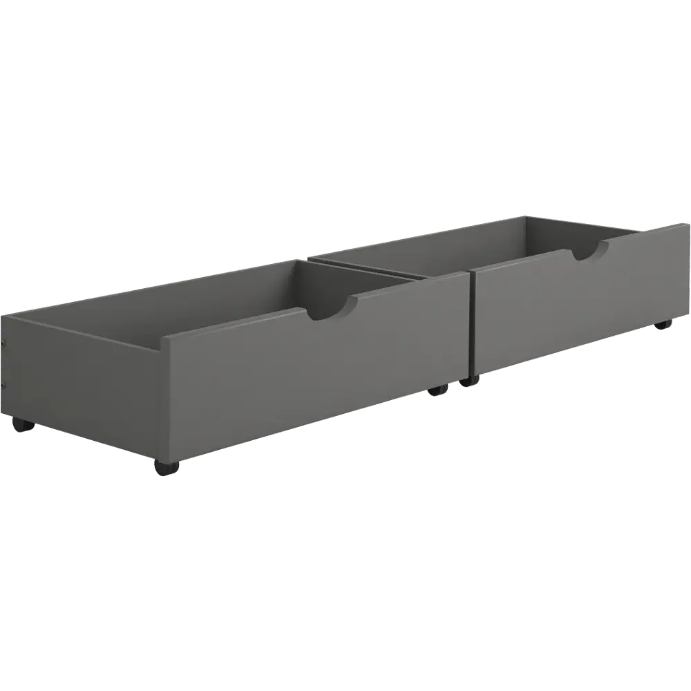 Prescott Dark Gray Underbed Drawers-1