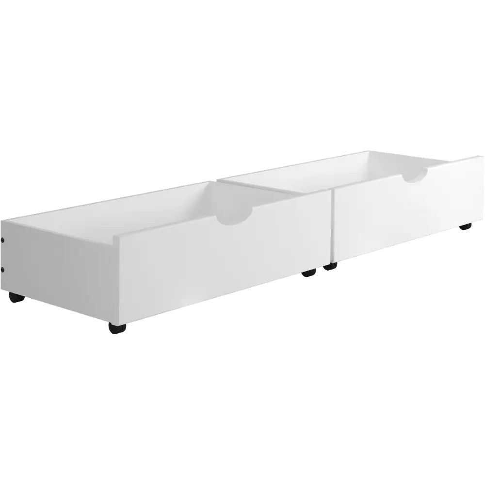 Prescott White Underbed Drawers-1