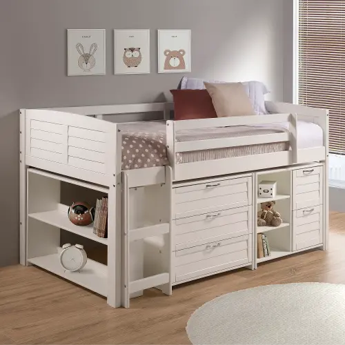 Short deals loft bed