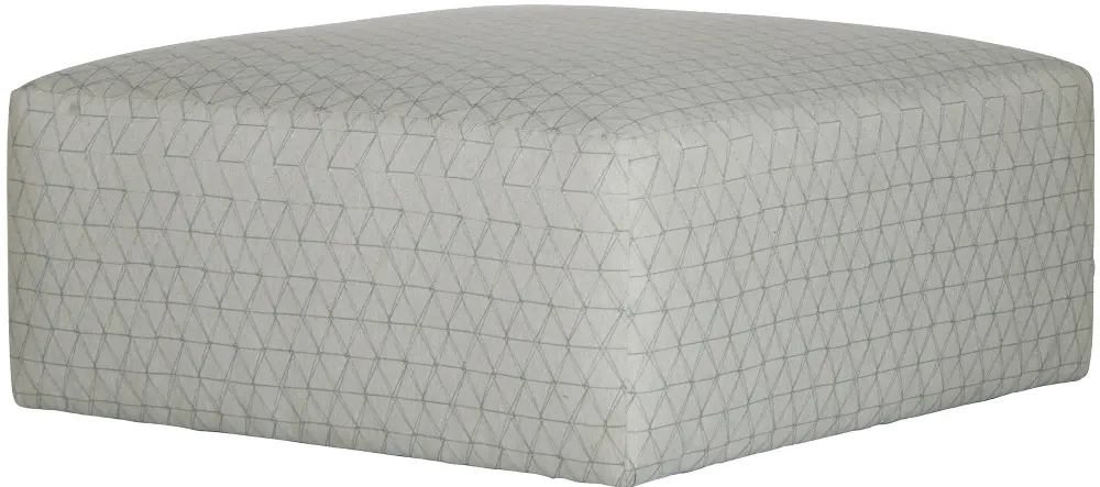 4470-12/CKTL/SPA Zeller White and Gray Cocktail Ottoman-1