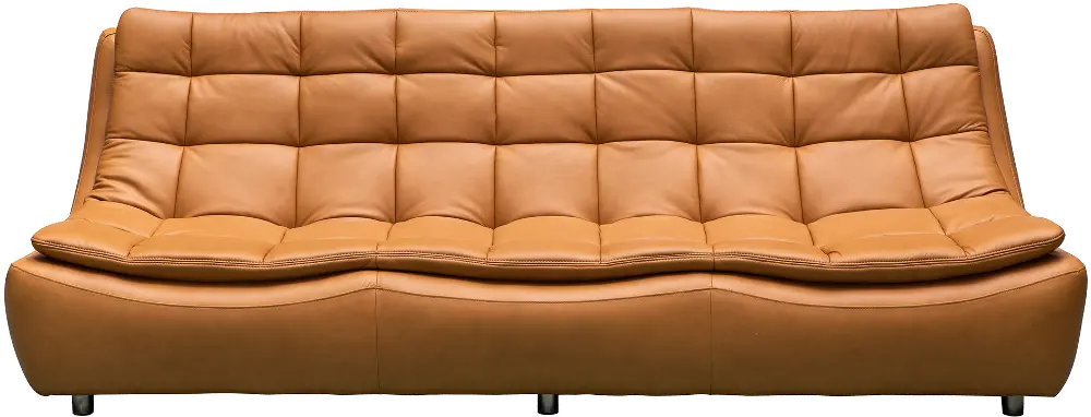Ferraro Tan Leather Sofa-1